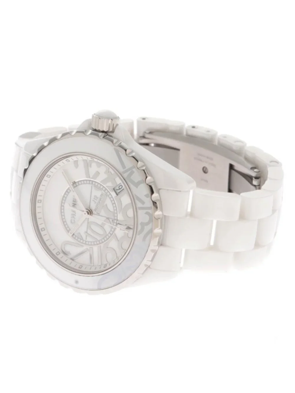 Chanel Graffiti 38 World Limited Edition Watch White Ceramic Dial Automatic